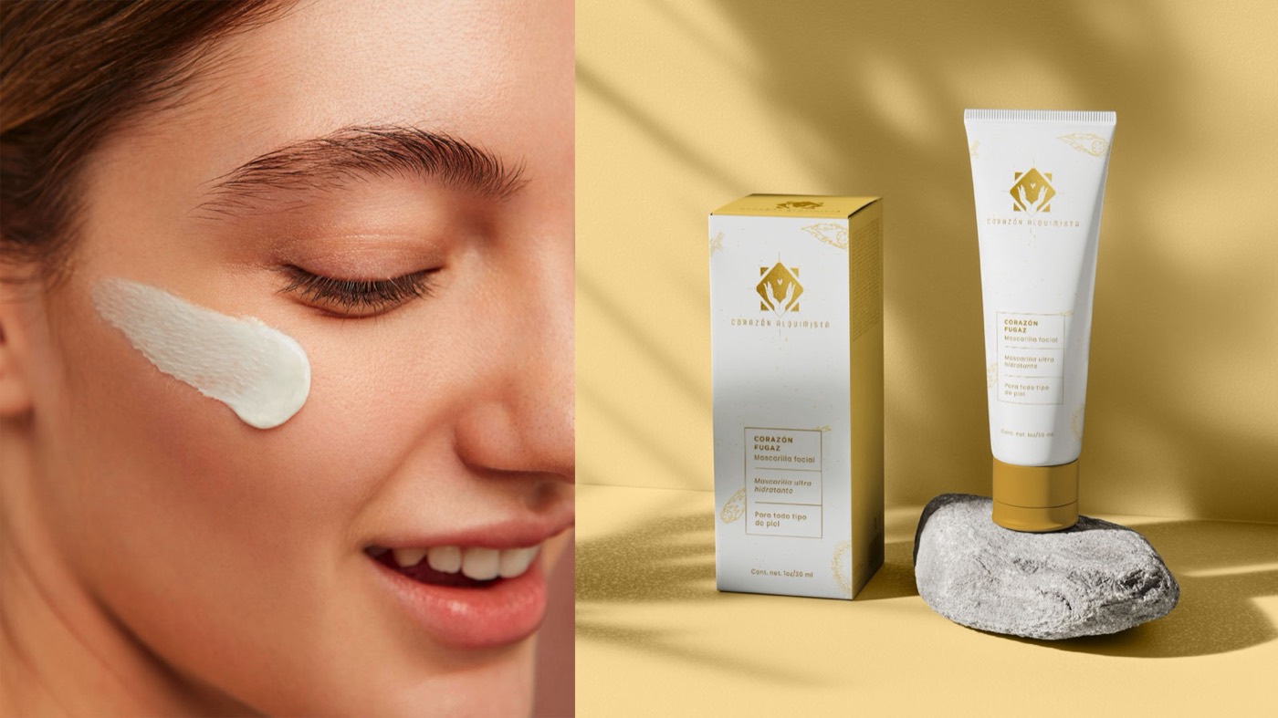 Corazón Alquimista · Cosmética natural: marca y empaque