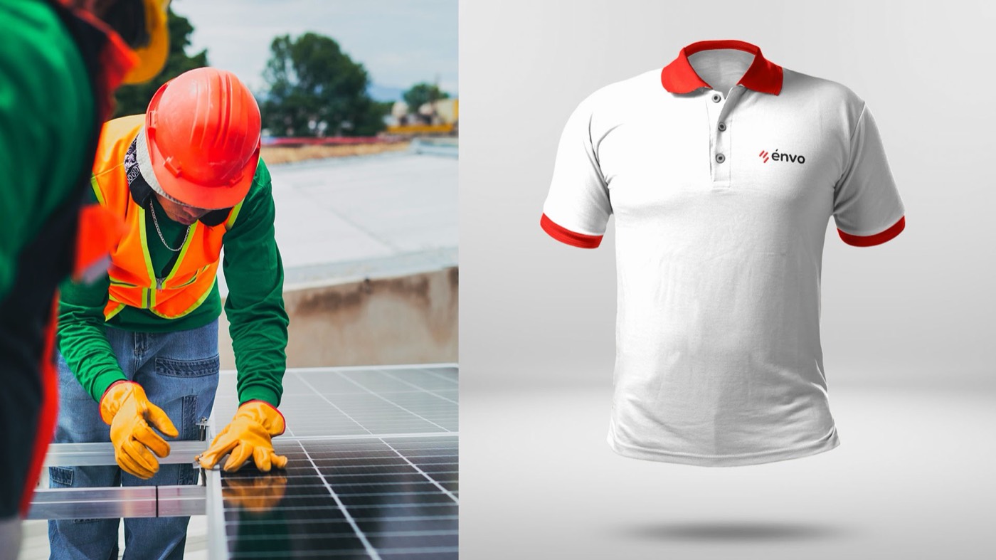 Envo · Energía solar: identidad