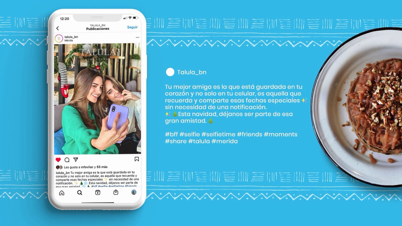 Talula · Barnatural: marca, menús y redes